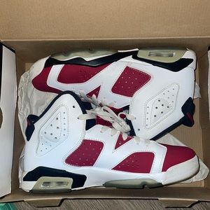 Retro Jordan Carmine 6’s